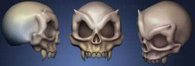 3D model Demonic Skull (STL)